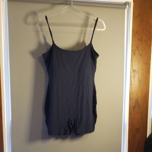 SKIMS Rib Knit XL Navy Spaghetti Straps With Adjustable Straps